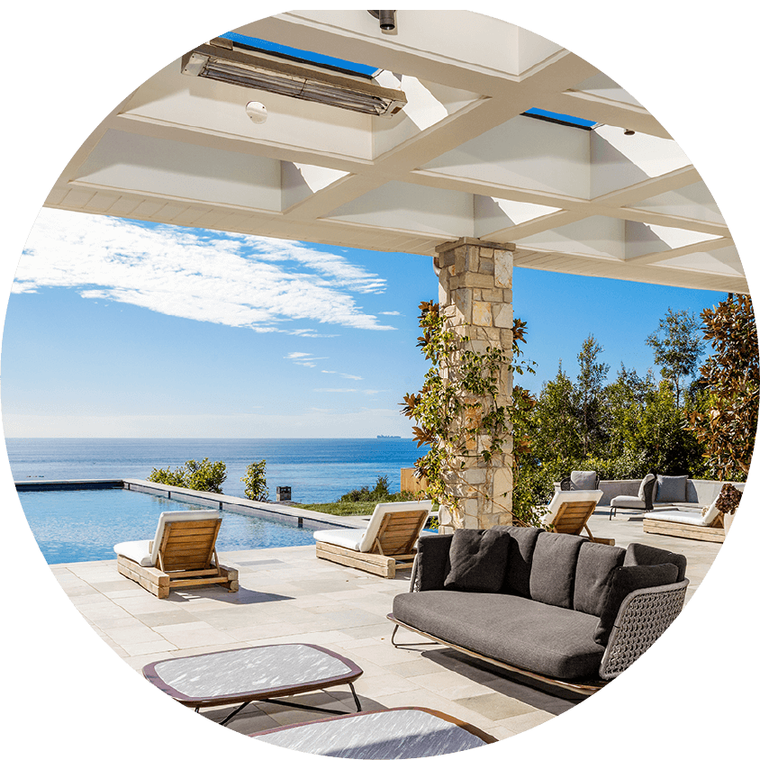 seaside patio